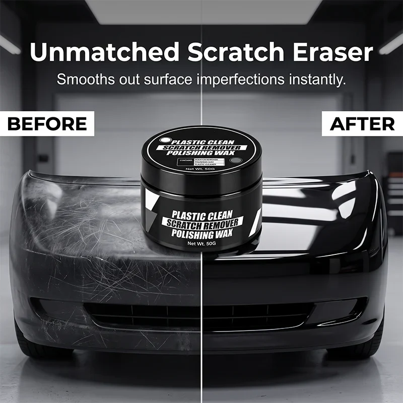 Plastic Scratch Repair Wax | Complete Restoration Solution for Automobiles