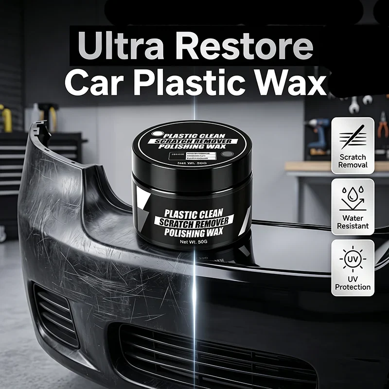 Plastic Scratch Repair Wax | Complete Restoration Solution for Automobiles