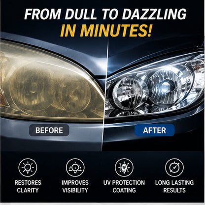ODALIT cloudy to clear headlight before and after